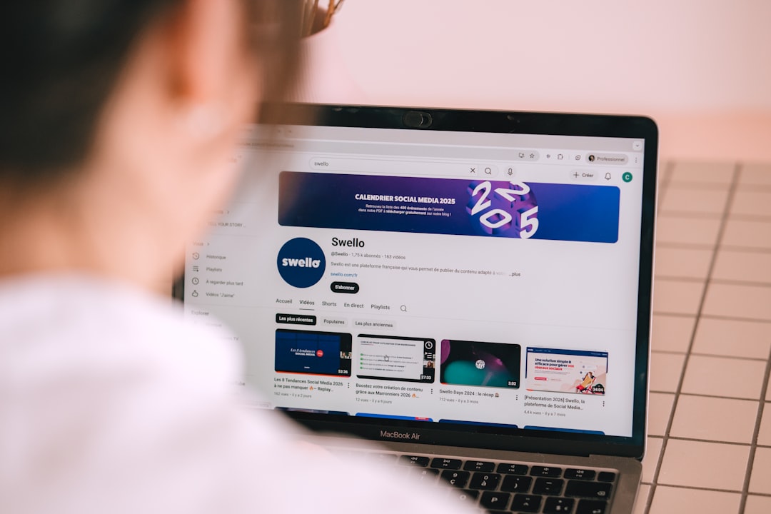 Blog Marketing videó készítés közben